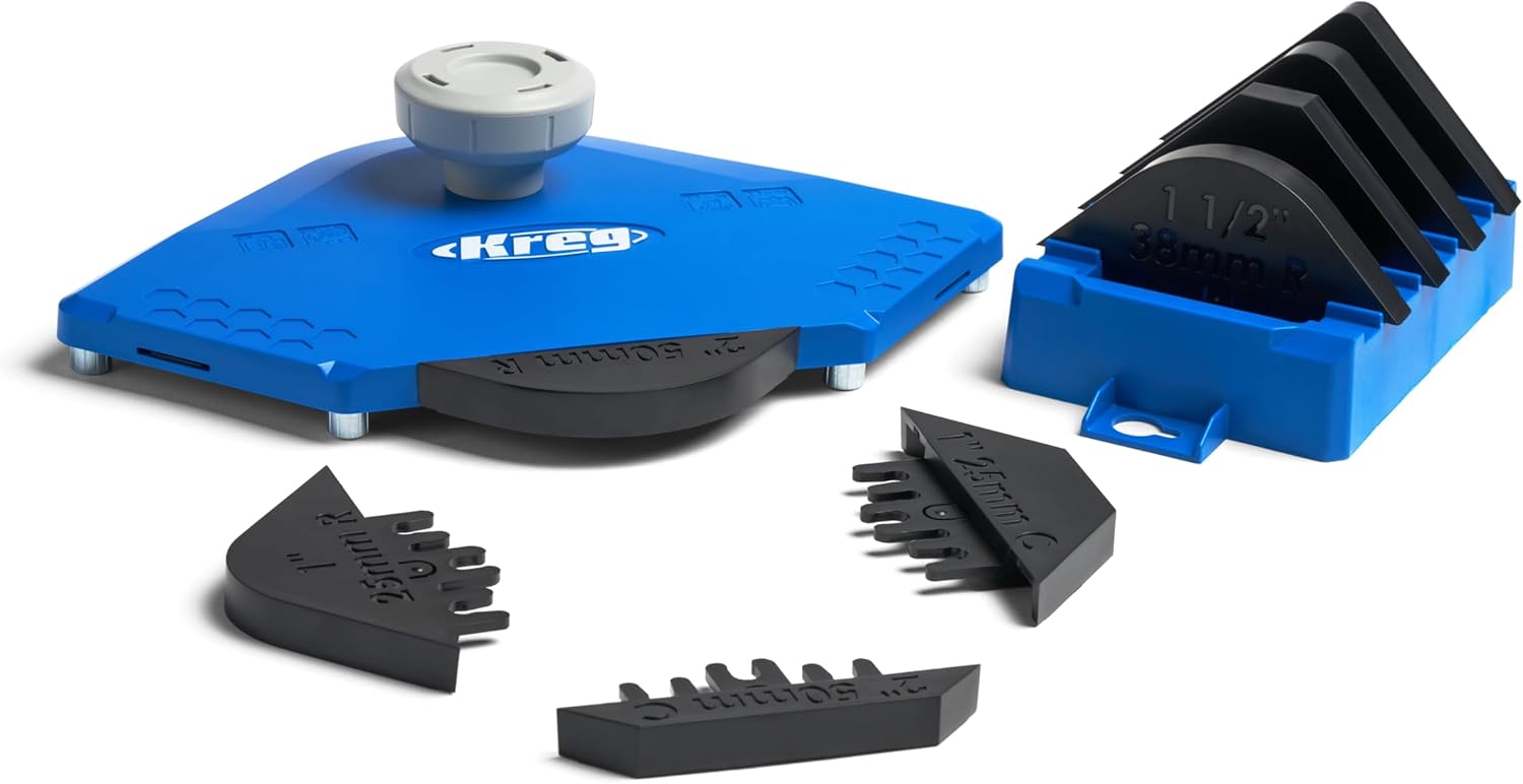 Kreg PRS1000 Corner Routing Guide Set - Corner Routing Guide - Use with Any Trim or Handheld Router