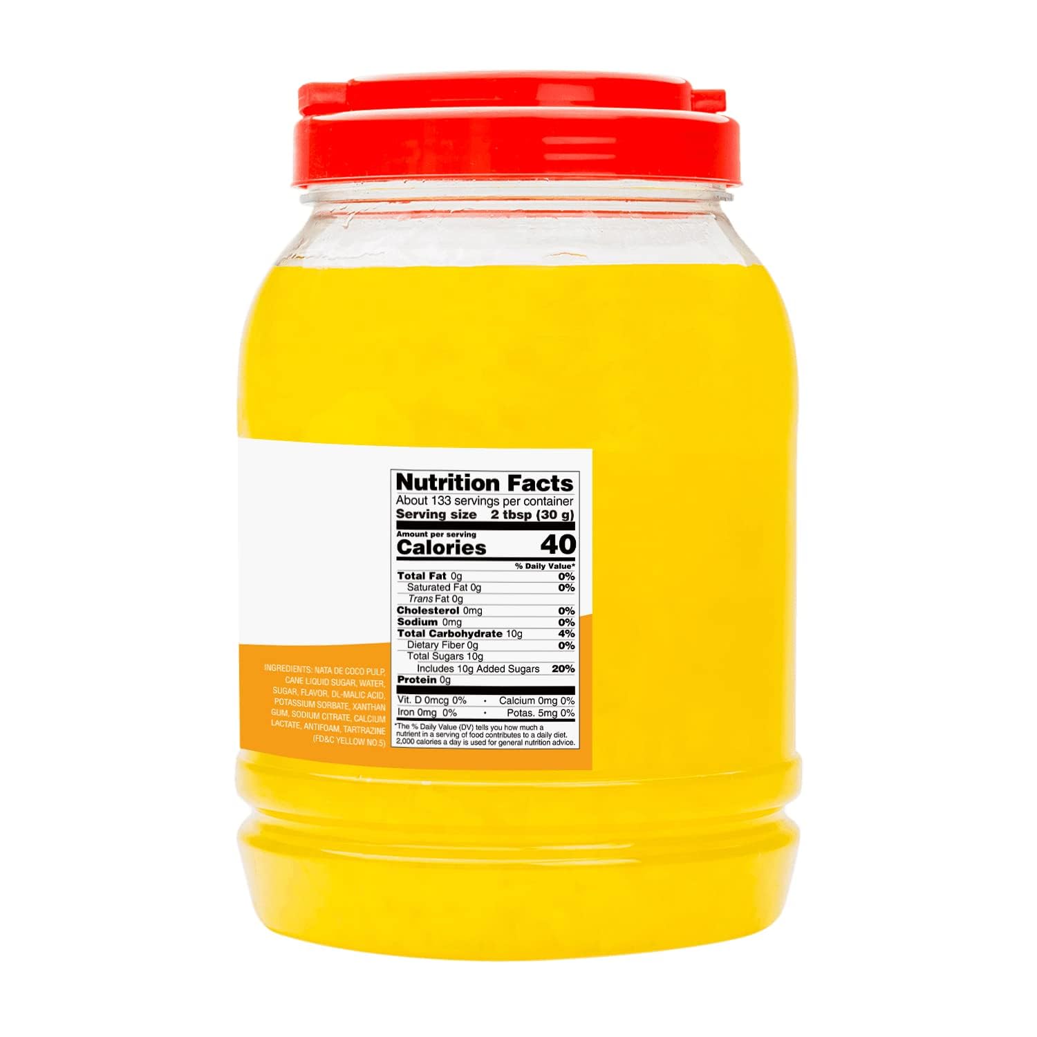Tea Zone B2008 Mango Coconut Jelly, Jar (8.8 lbs)