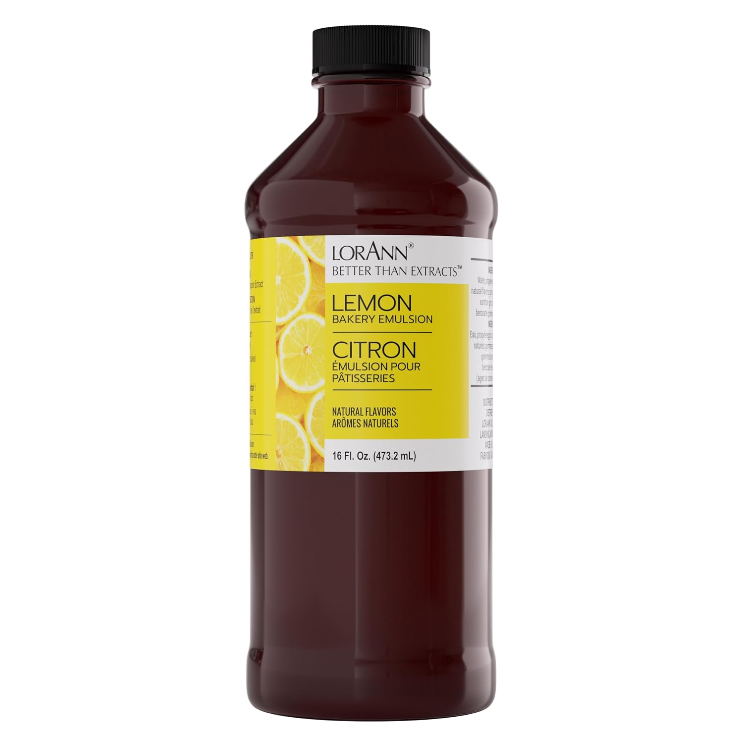 LorAnn Oils Peppermint Bakery Emulsion: True Essence, Ideal for Boosting Fruit Tones in Cakes, Cookies & Desserts, Gluten-Free, Keto-Friendly, Extract Substitute Essential for Your Kitchen, 16 Oz