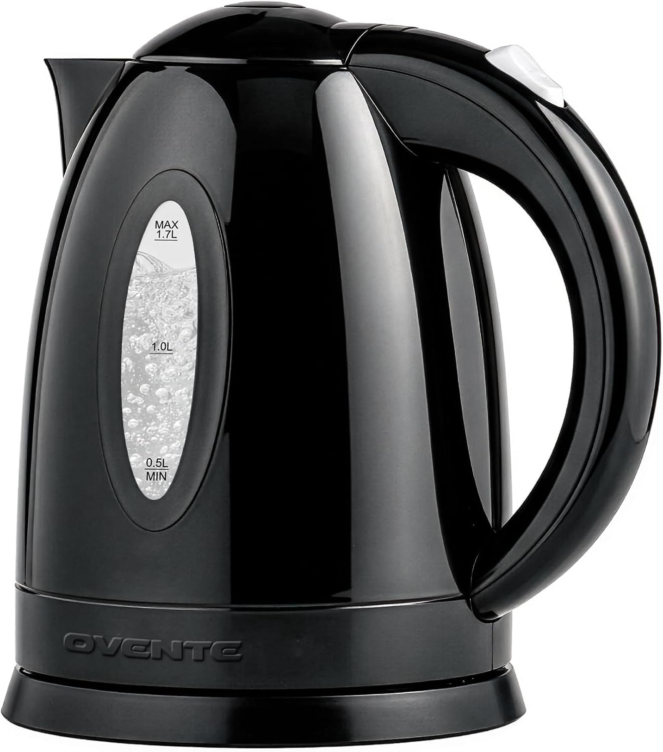 OVENTE 1.7L Electric Kettle with 1100W Fast Boiling Water, Green KP72G
