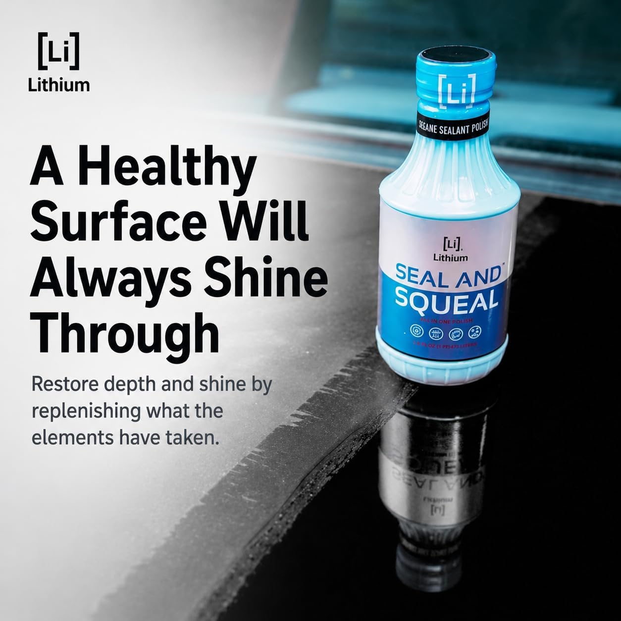 Lithium Seal and Squeal Car Paint Restorer