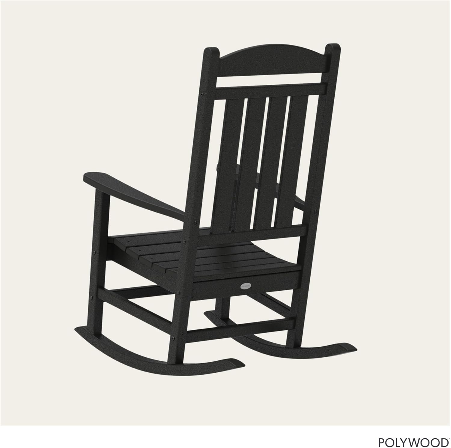 POLYWOOD Presidential Rocking Chair in White