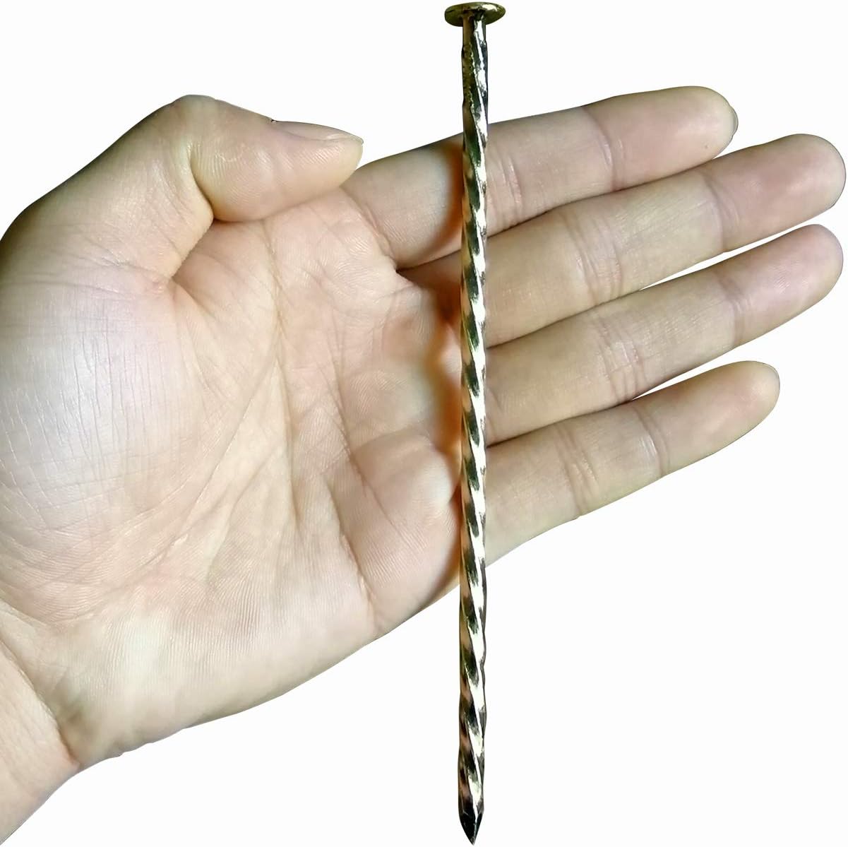 Artificial Turf Stakes, 35 Count 6-Inch,Galvanized Metal Landscape Spikes