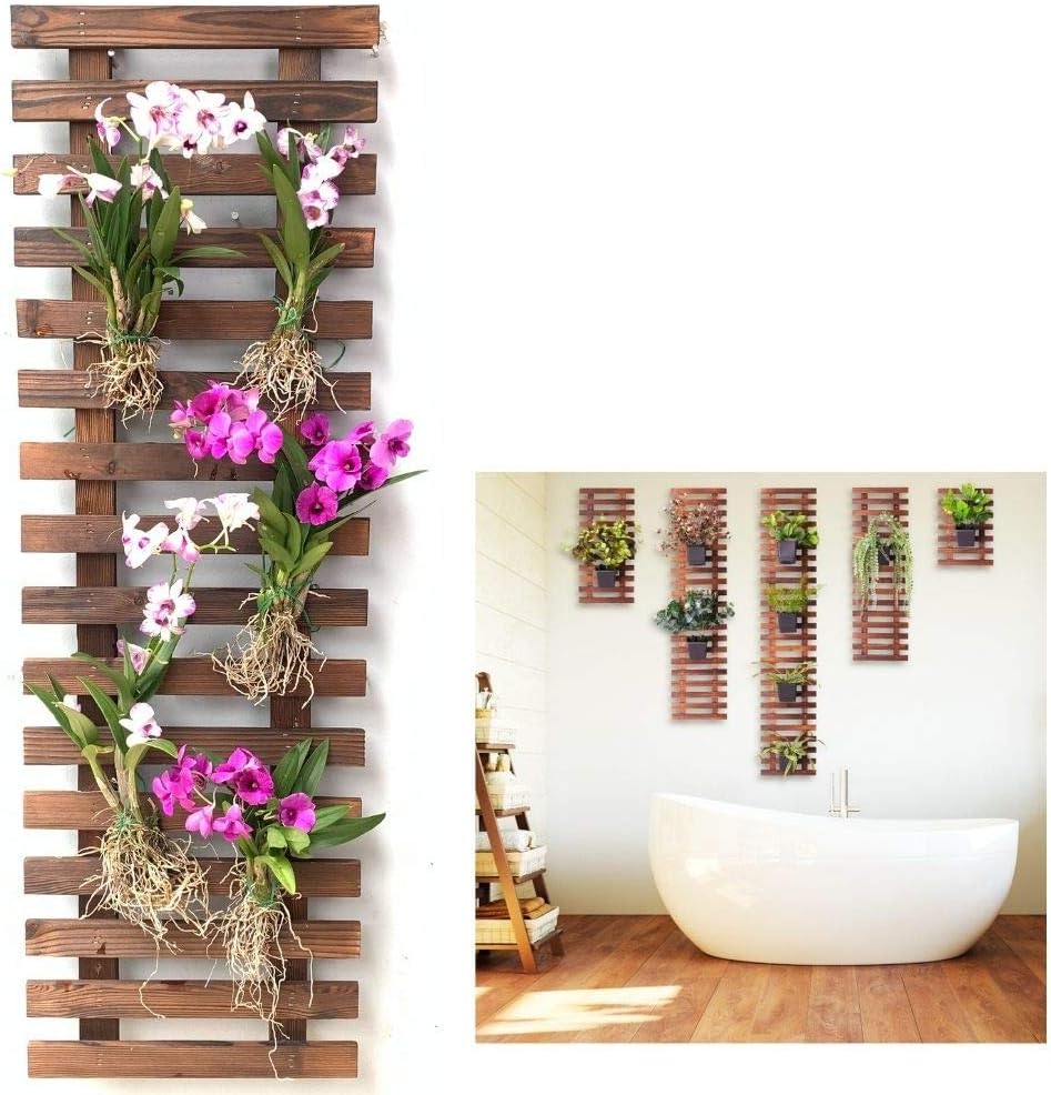 ShopLaLa Wall Planter (60cm, 2 Pack) Hanging Planters for Indoor Plants