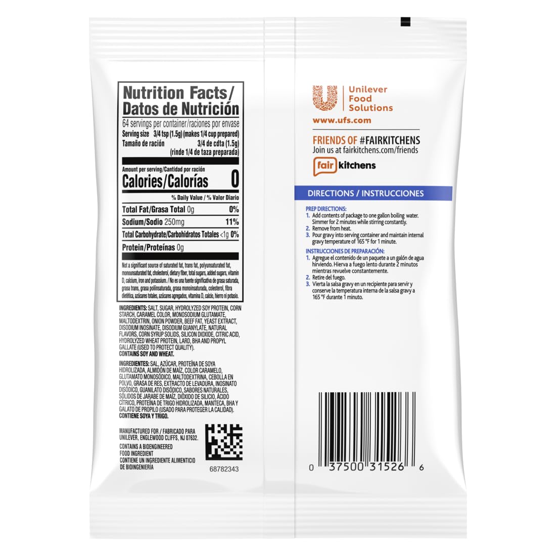 LeGout Au Jus Gravy Mix Cooks in Two Minutes, 0g Trans Fat, 3.3 Ounce (Pack of 16)