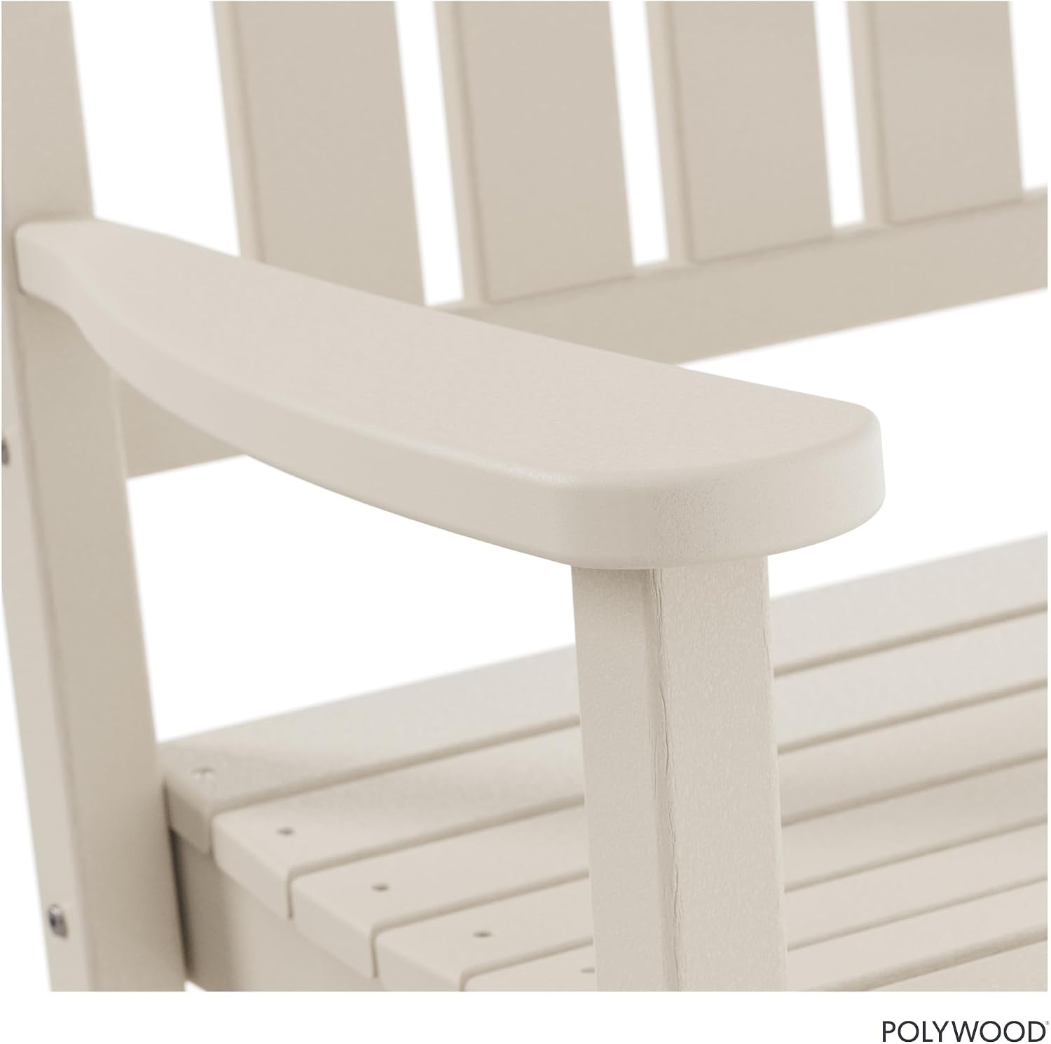 POLYWOOD Presidential Rocking Chair in White