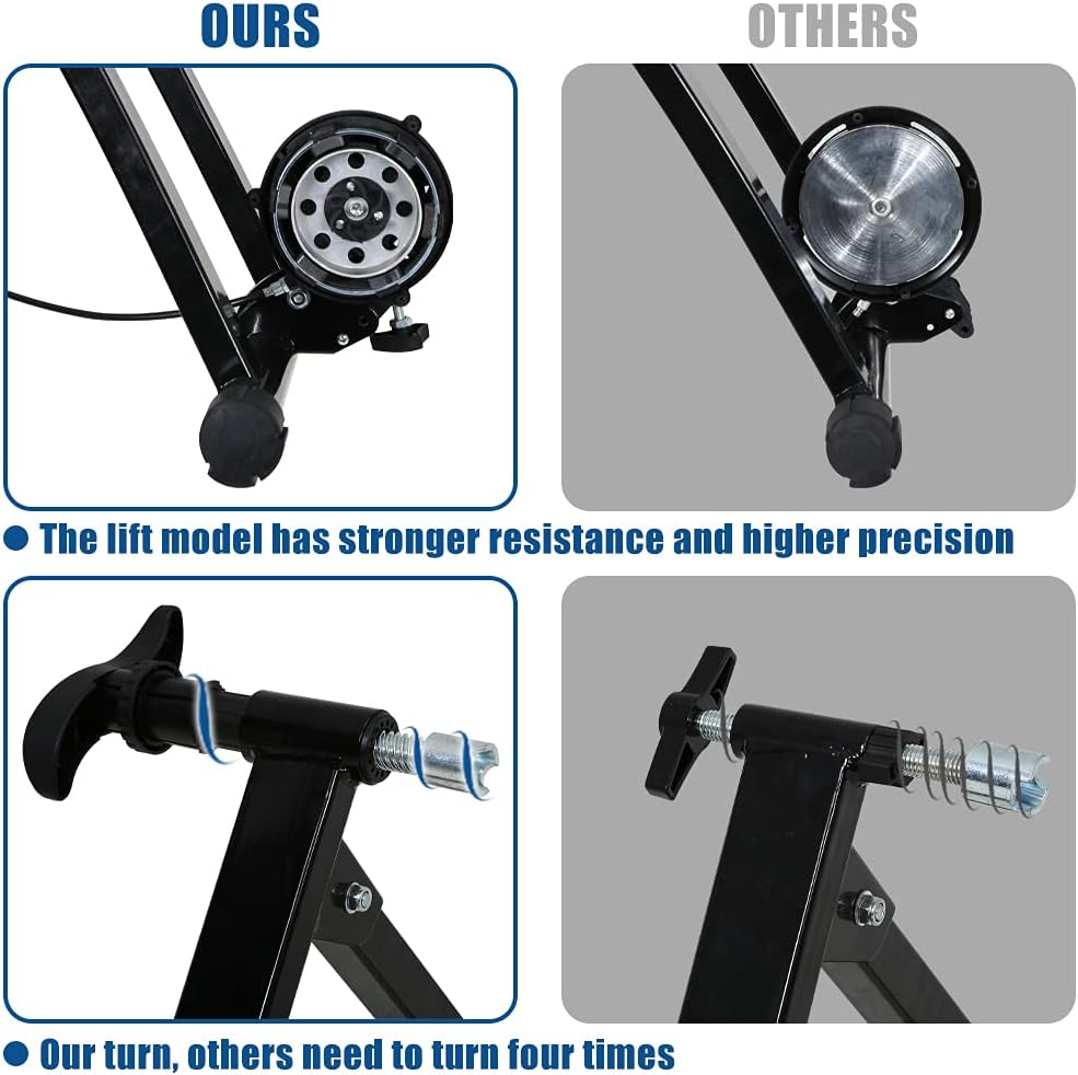 BestMassage Magnet Steel Bike Bicycle Indoor Exercise Trainer Stand