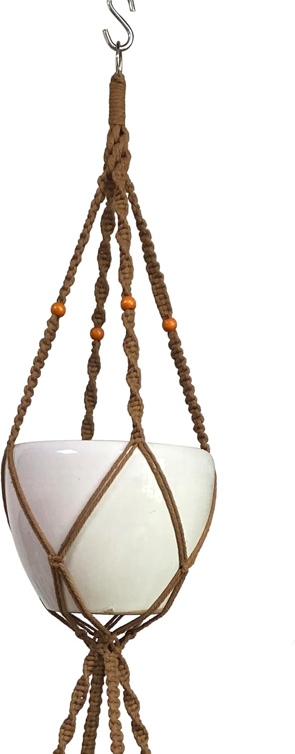 Macrame Plant Hanger & Holder