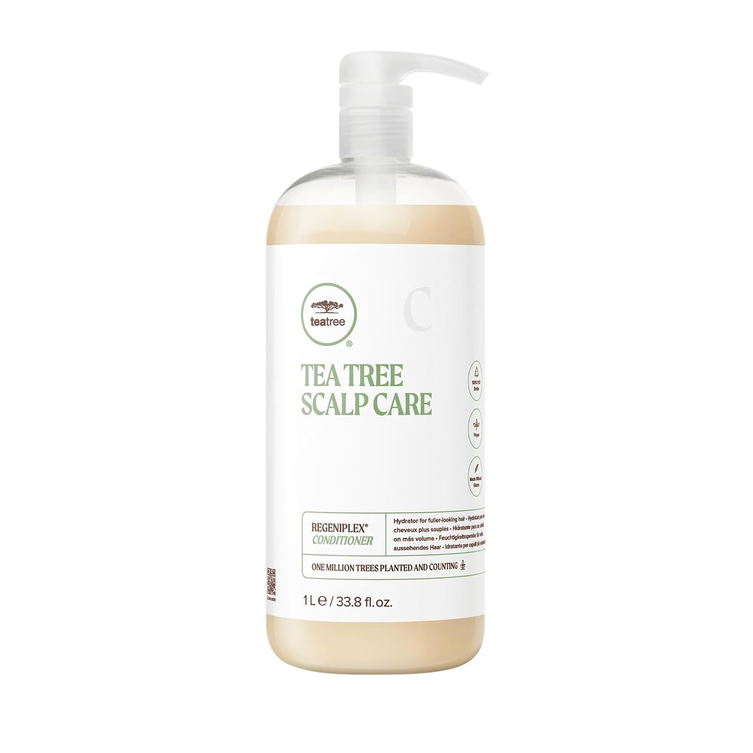 Tea Tree Scalp Care Regeniplex Conditioner, Thickens + Strengthens, For Thinning Hair