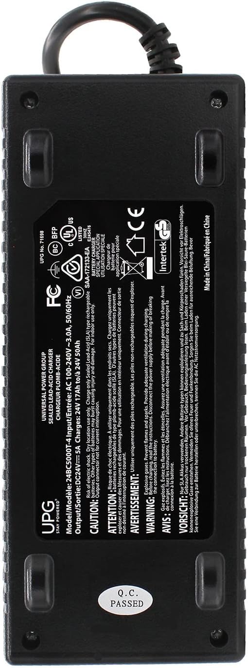24V 5A Jet Jazzy Wheelchair Power Chair Scooter Heavy Duty Battery Charger