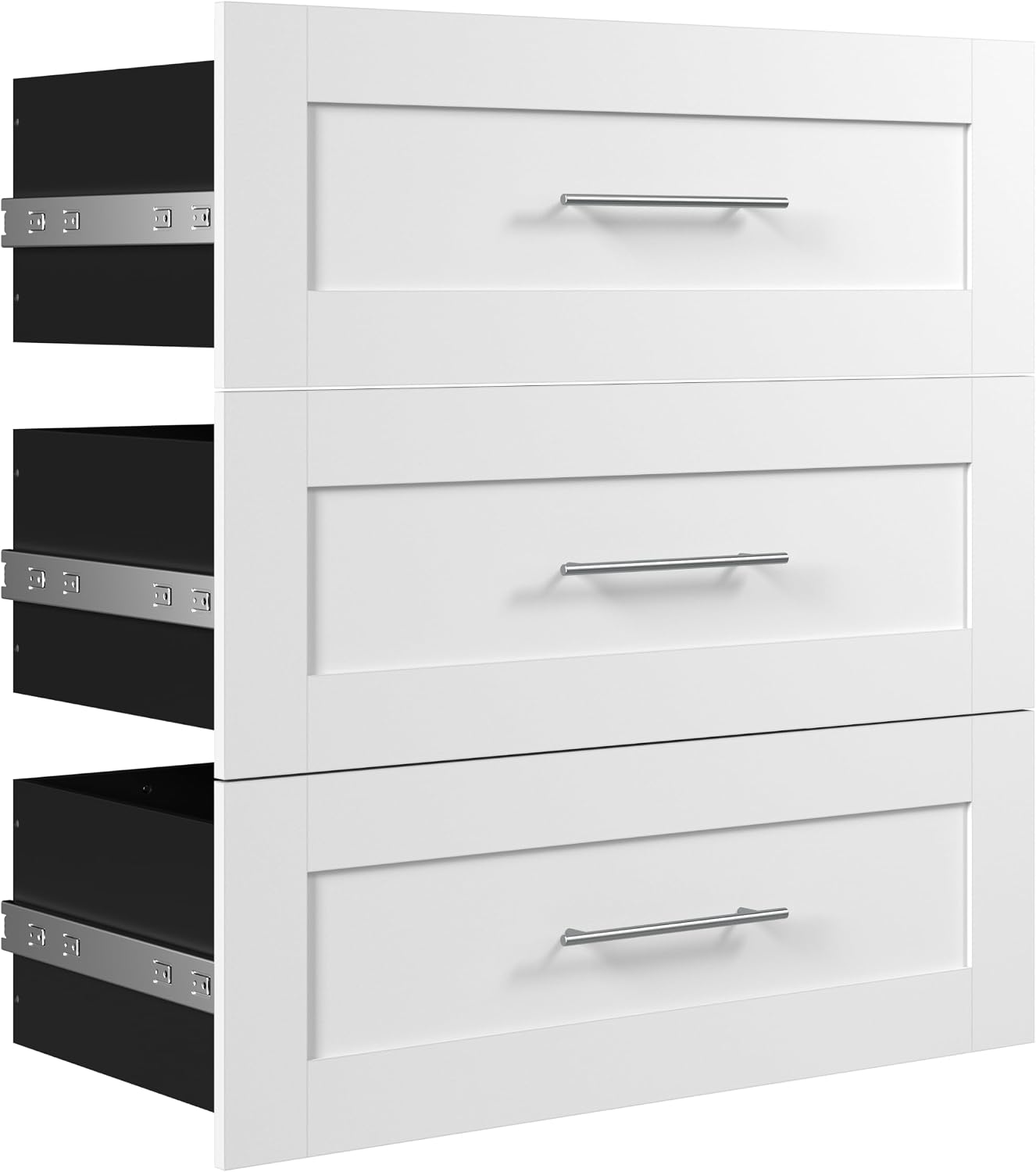 Bestar 3-Drawer Set for 36“ Storage Unit - Pur