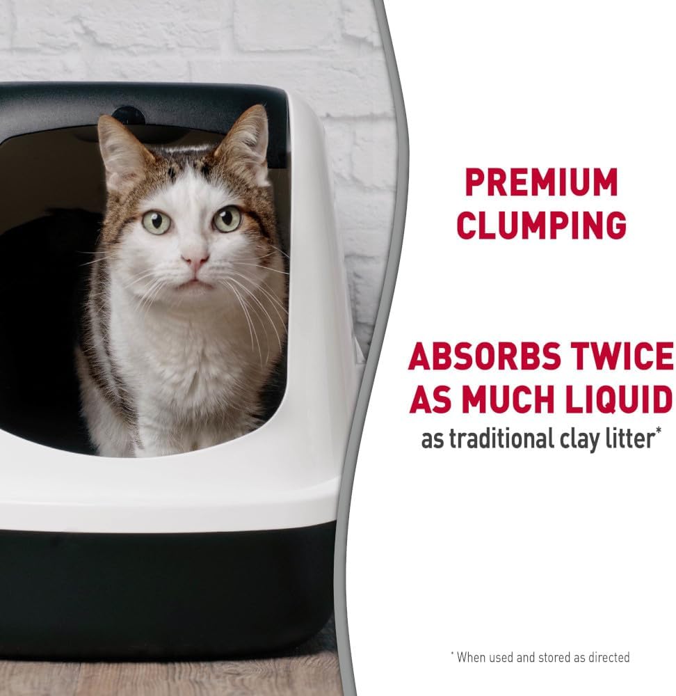 Nature's Miracle Premium Clumping Corn Cob Litter, Tough Odor Bio-Enzymatic Formula, Dust Free
