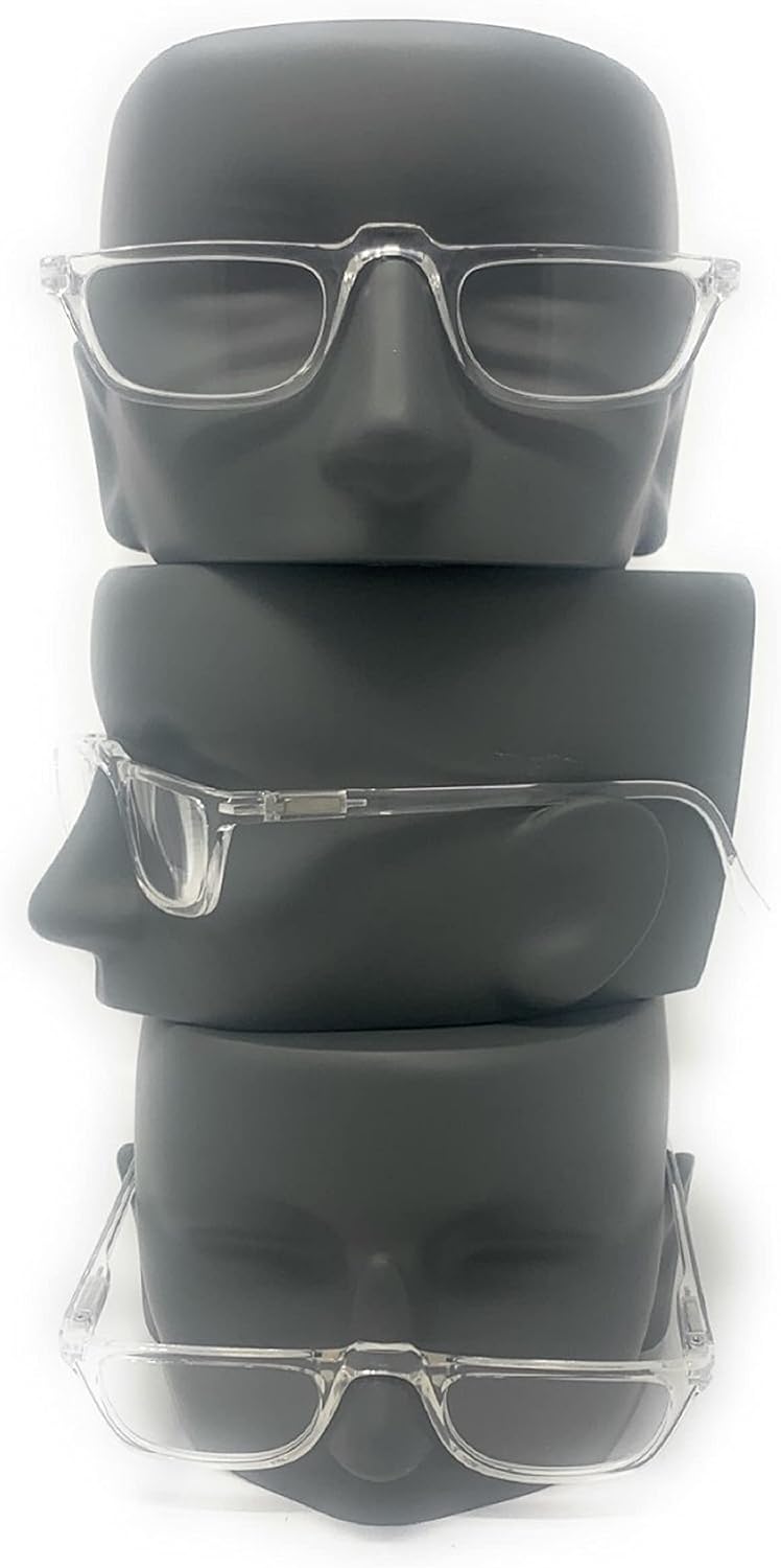 The Felix Rectangle Half Frame Reading Glasses, Unisex Half Rim Readers + 1.50 Dark Tortoise