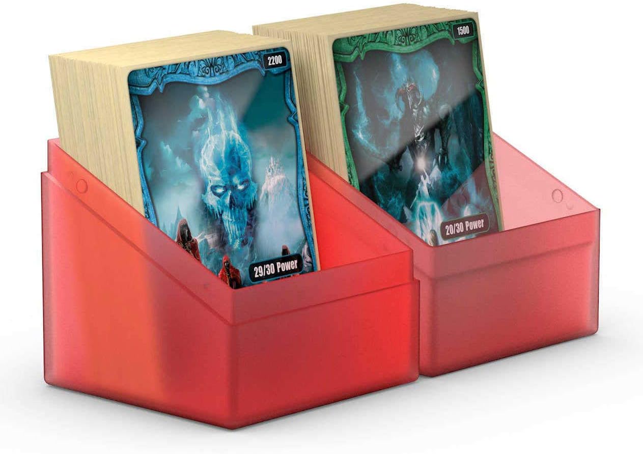 Ultimate Guard Boulder 100+ Classic, Deck Case for 100 Double-Sleeved TCG Cards, Emerald, Secure & Durable Storage for Trading Card Games, Soft-Touch Finish