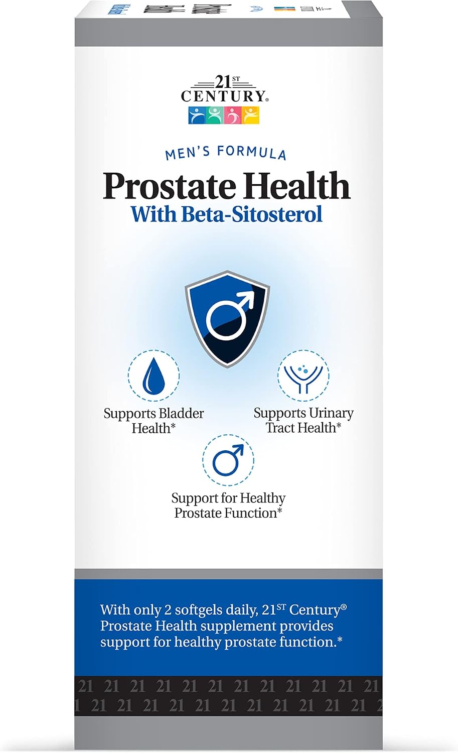 21st Century Prostate Health with Beta-Sitosterol 125mg