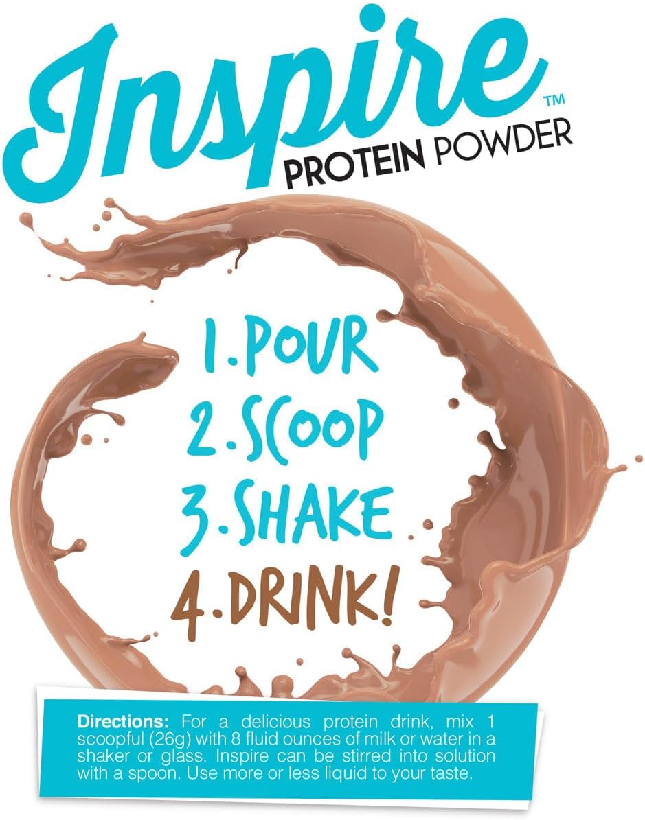 Bariatric Eating Inspire Caramel Latte Sugar-Free 20g Whey Protein Isolate Powder (20 Servings)
