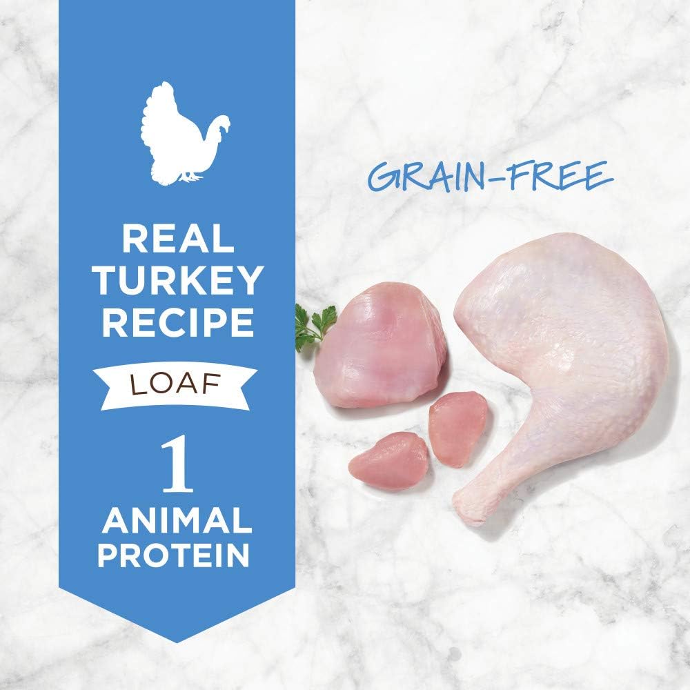 Instinct Limited Ingredient Diet, Wet Canned Dog Food, Grain Free - Real Turkey, 13.2 oz. Cans (Pack of 6) | Single animal protein and vegetable recipe, delicious loaf texture, real turkey entree, gentle on sensitive stomachs