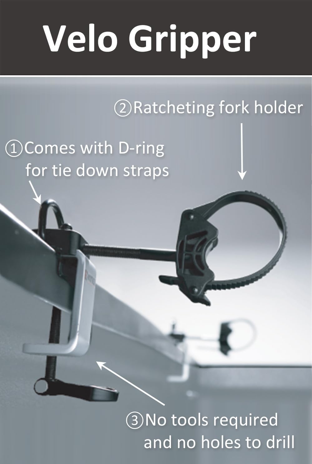 INNO RT201 Truck Bed Bike Rack - Bike Mount for Standard Pickup Truck
