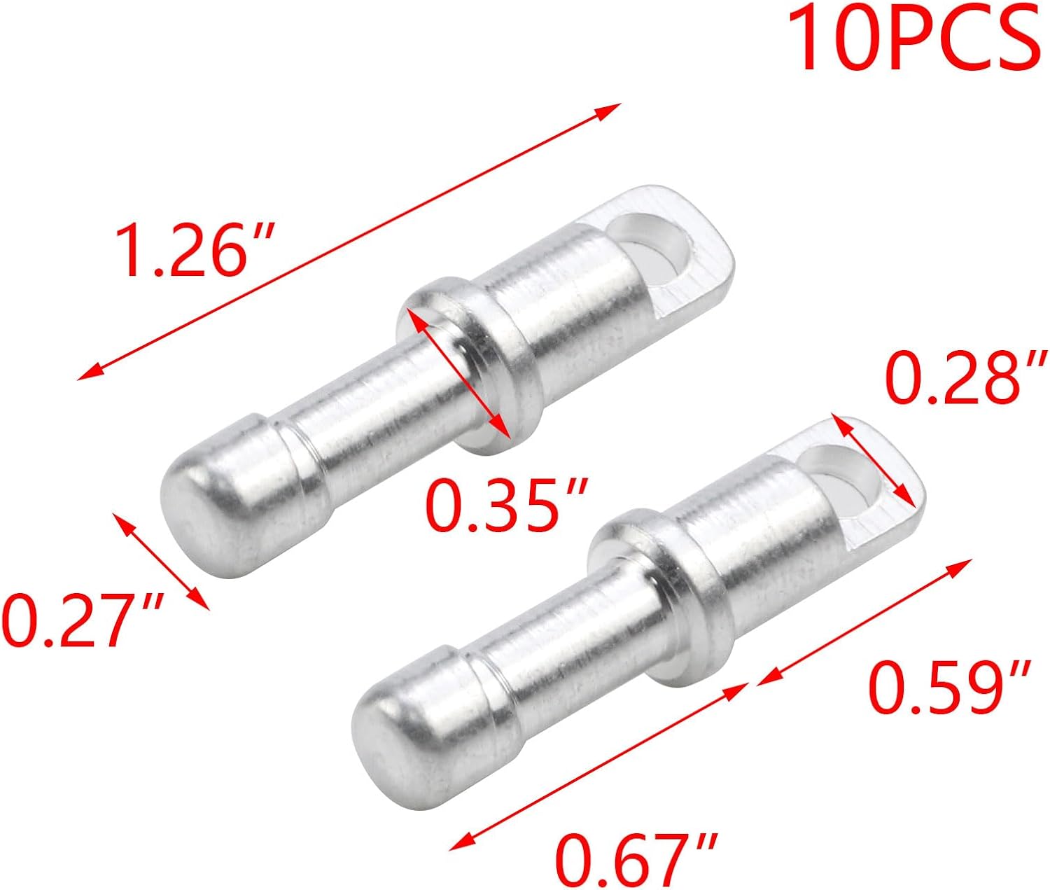 T Tulead 10PCS Tent Pole End Plugs for 8.5mm/0.33" Tent Poles