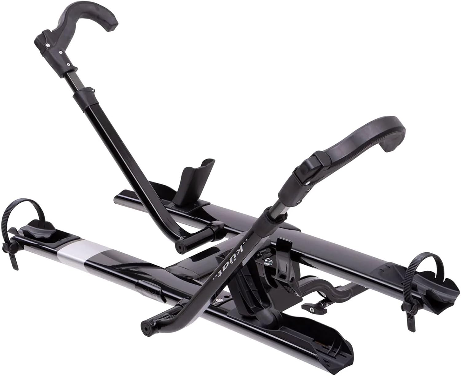 Kuat Sherpa 2.0 Compact 2-Bike Transporting Hitch Rack | Durable Lightweight Aluminum Compact 2-Bike Transporting Hitch Rack w/Cable Lock & Foldable Tire Cradles, 40 Lbs per Tray