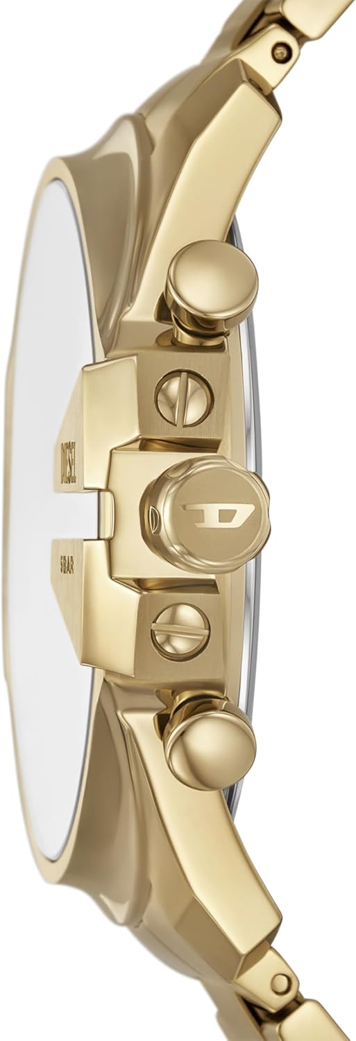 Diesel Mega Chief Watch for Men, Chronograph Men's Watch