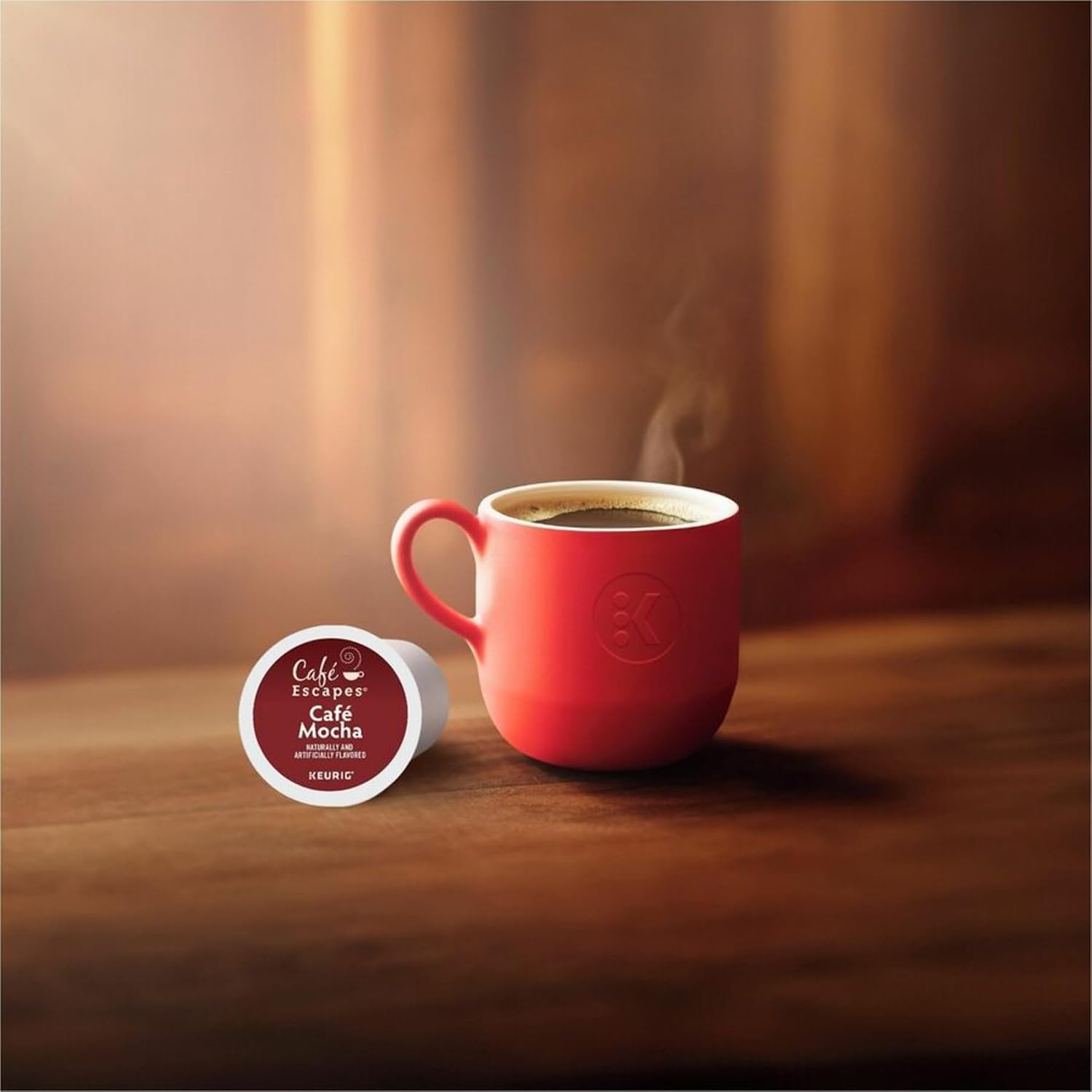 Café Escapes Café Mocha K-Cups for Keurig Brewers, 24 pack, 24-count