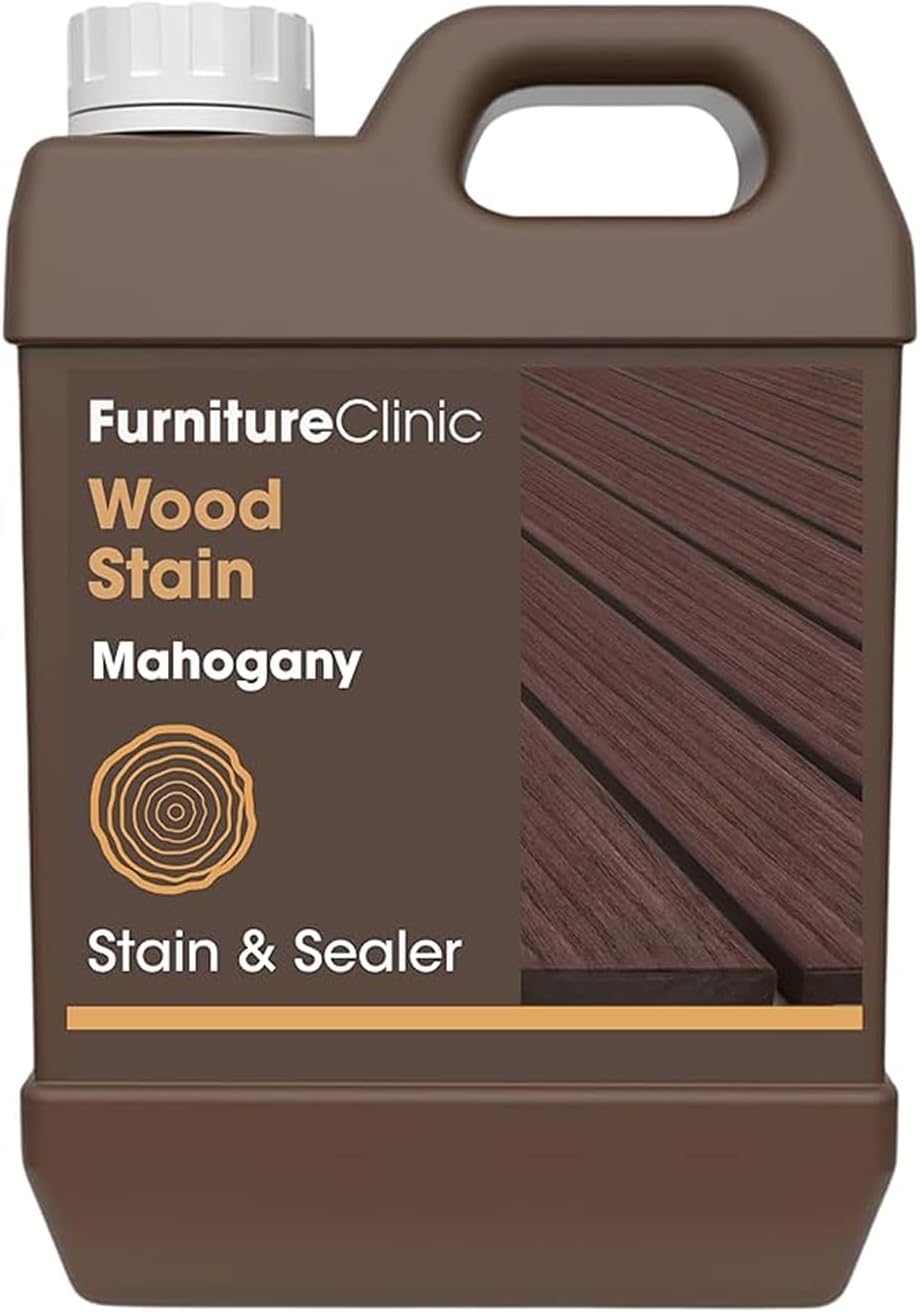 Furniture Clinic Wood Stain | Dark Oak | Water Based | Fast Drying, Low Odor