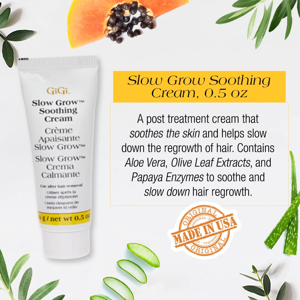 Gigi Hair Removal Cream, for the Face, and Calming Balm Set