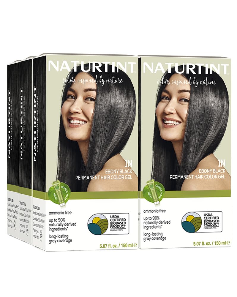 Naturtint 9N Honey Blonde Permanent Hair Color (Pack of 1), Ammonia Free, Vegan, Cruelty Free, up to 100% Gray Coverage, Long Lasting Results (Packaging may vary)