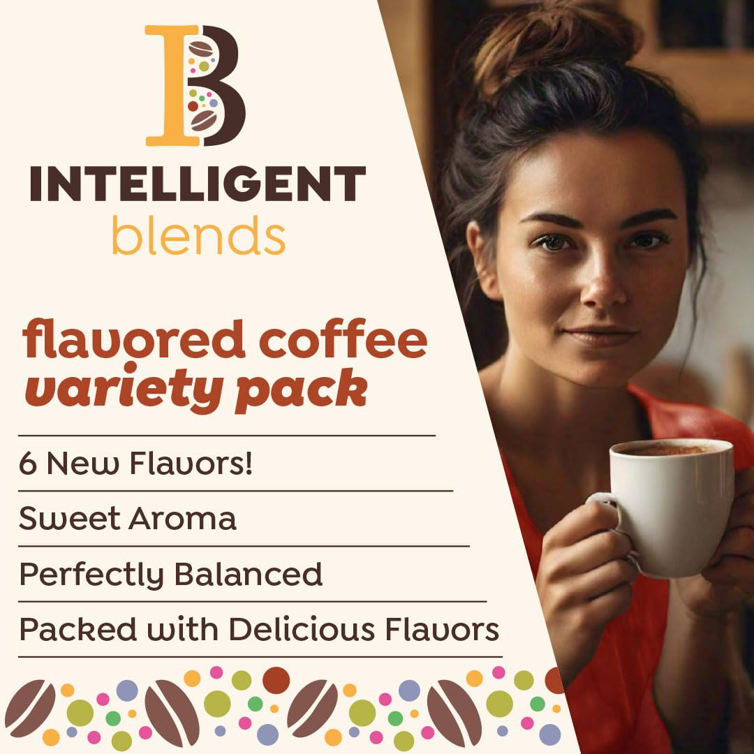 Intelligent Blends Dark Roast Coffee Pods 100ct Keurig Compatible