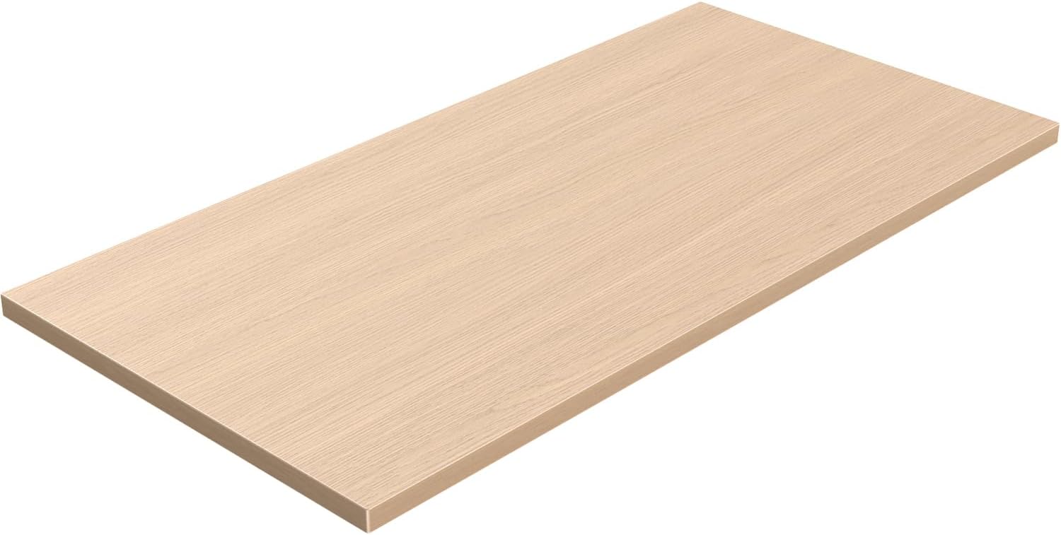 Rectangular Wood Table Top, 71x32x1 in Solid One-Piece Workbench Top | Wood Table Top Particle Board For Standing Desk, Home Office DIY Countertop, Washer Dryer, Coffee Bar And Workbench Use