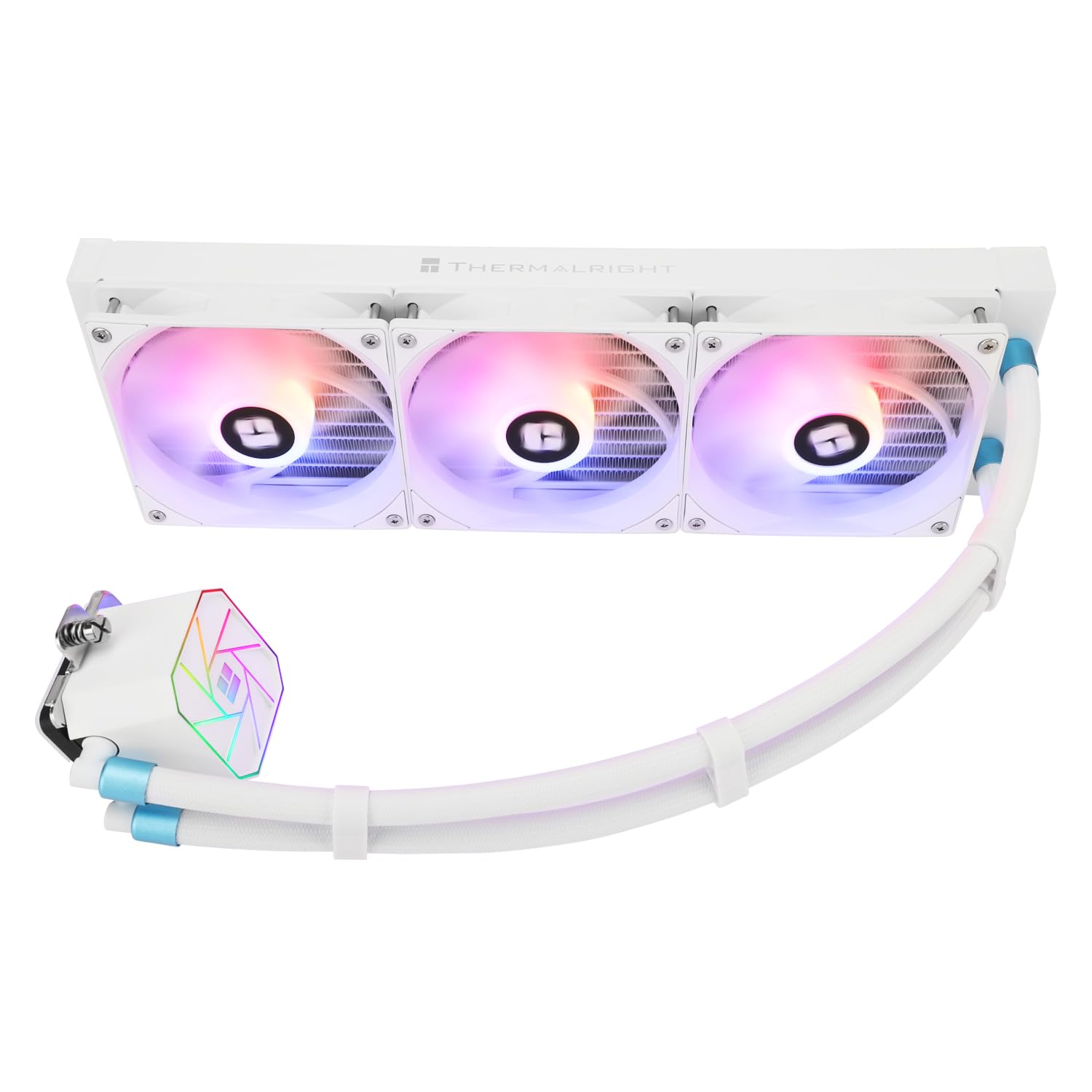 Thermalright Aqua Elite 360 ARGB Liquid CPU Cooler, 360 AIO Cooling Row Size, 3 x 120mm PWM Fans, Computer CPU Cooler,for AMD:AM4/AM5, Intel LGA1851/1150/1151/1200/1700