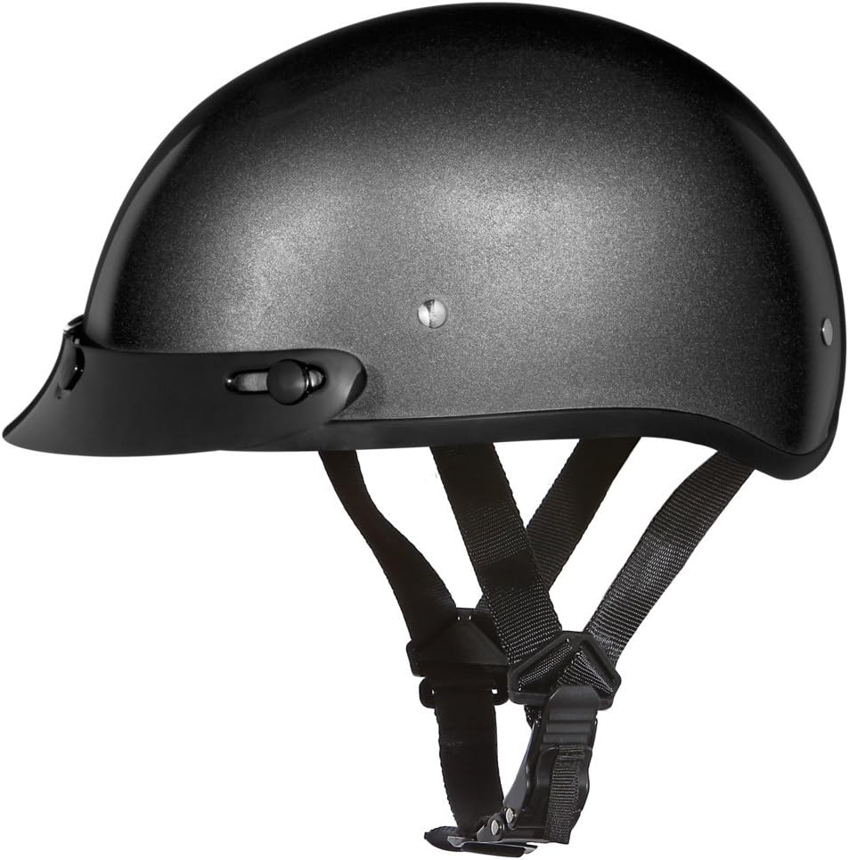 Motorcycle Helmet Half Skull Cap - Lightweight & Stylish DOT Approved Helmets for Adults - Perfect for Men and Women Riders - Comfortable & Secure Fit- Stylish Protection for Everyday Riding