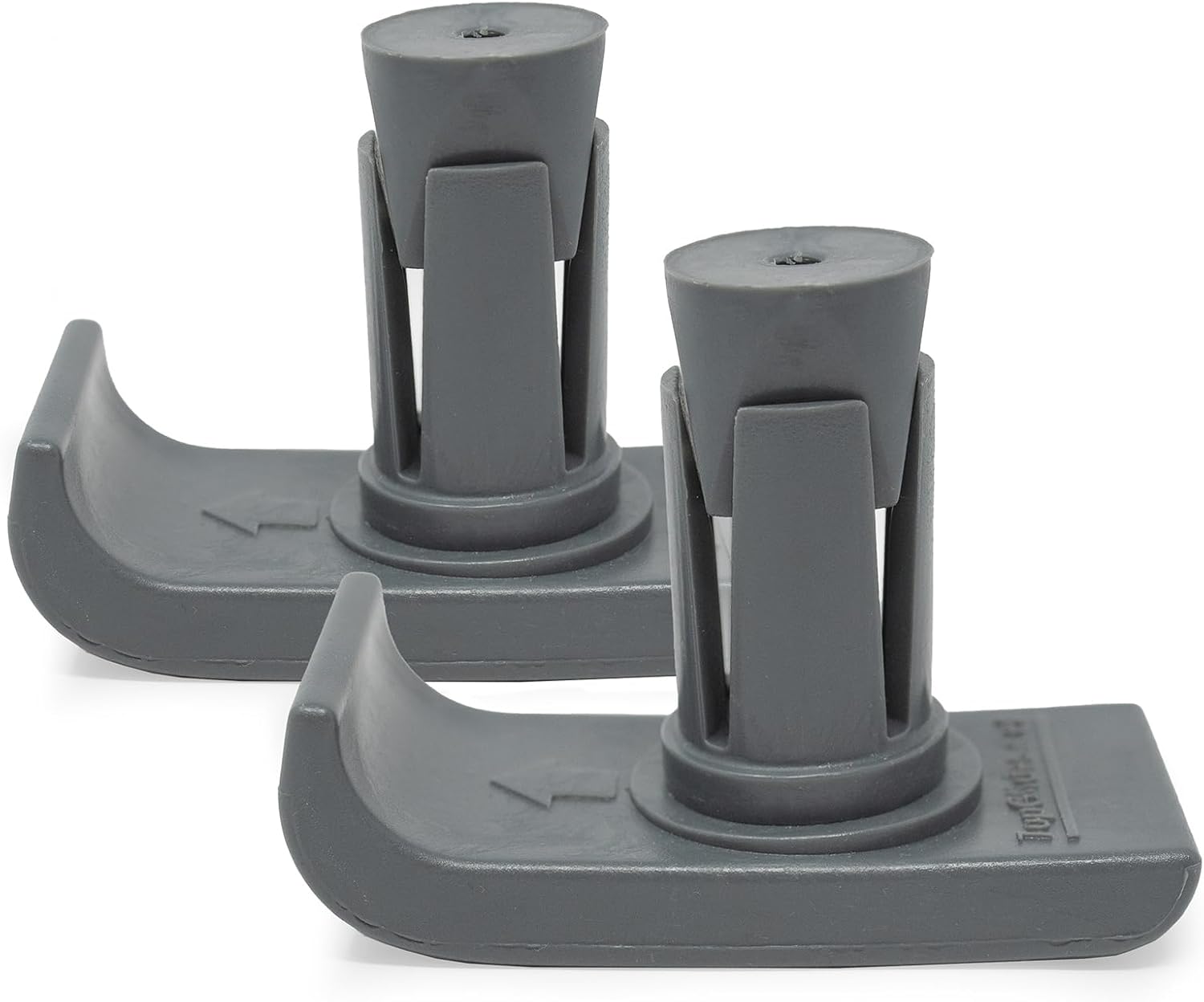 Deluxe KIT: Universal 3" Walker Wheels with Free Flexfit Walker Ski Glides