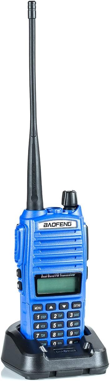 BaoFeng UV-82HP High Power Dual Band Radio: 136-174mhz (VHF) 400-520mhz (UHF) Two-Way Radio
