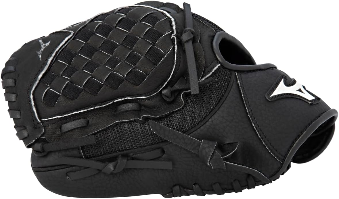 Mizuno Prospect PowerClose Youth Baseball Glove Series I V-Flex Notch I Parashock Palm Pad I Buttersoft Palm Liner
