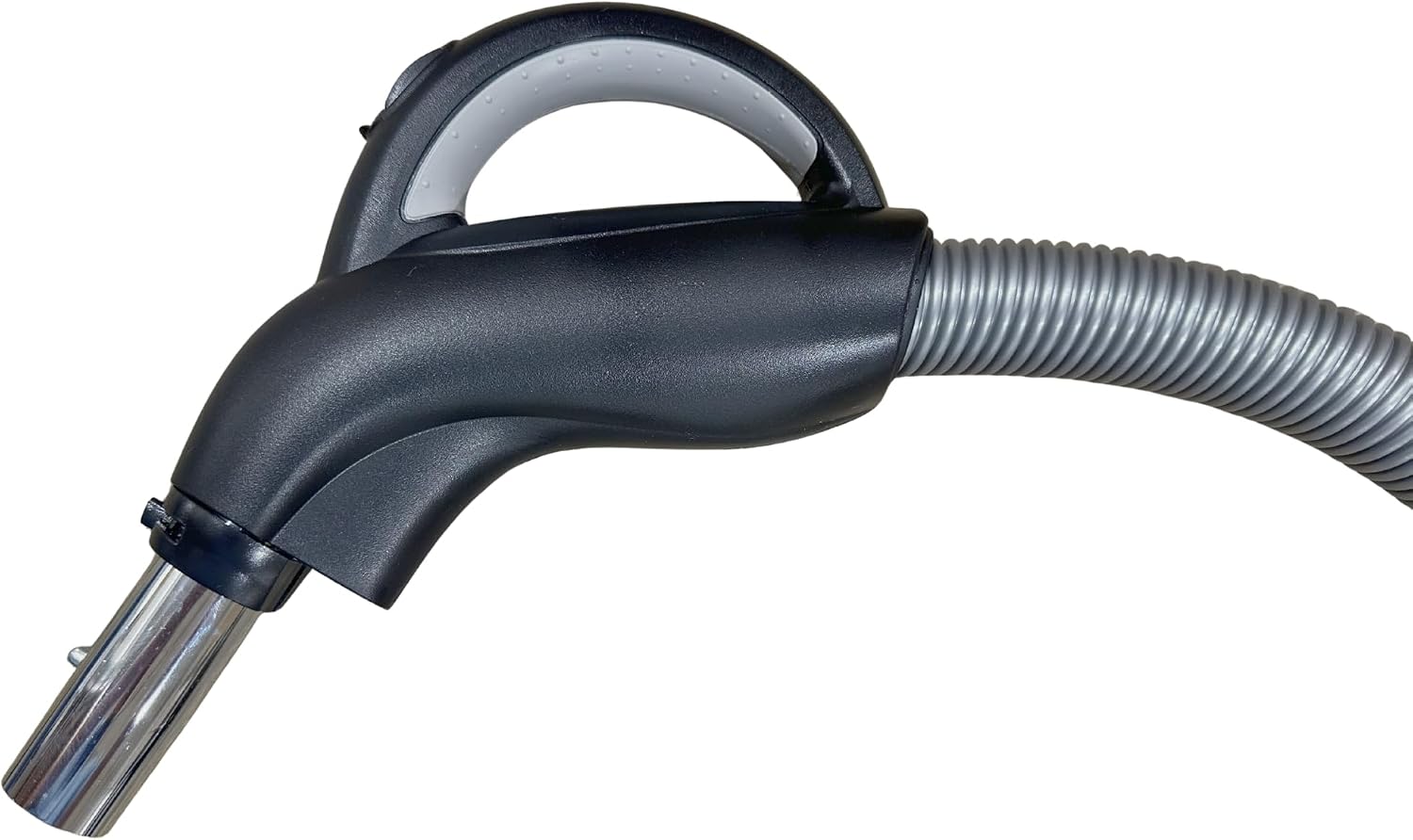 Wessel 30ft Direct Connect Central Vacuum Hose, Dual-Voltage, Crushproof | 120V powerhead & vacuum 3-way switch control; 2-prong connector; ergonomic 360-degree swivel handle; airflow control valve