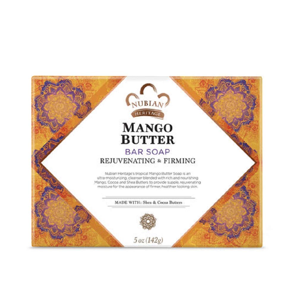 Bar Soap Raw Shea Butter 5 Oz By Nubian Heritage
