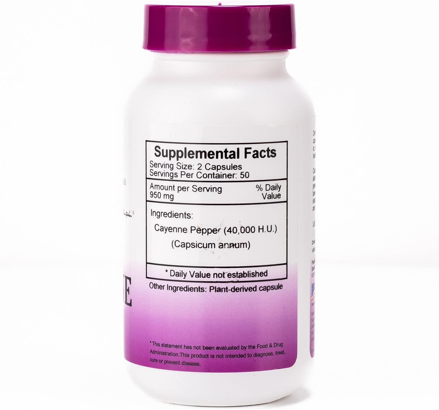 Christopher's Original Formulas Cayenne Capsules, Herbal Supplement for Circulation & Digestion, 100 Capsules