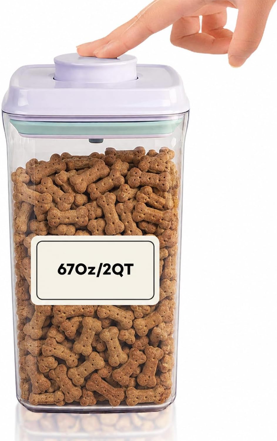 Bop Top Airtight Food Storage Containers | Pop-Top Lid | 16.5 Cups / 135 Oz