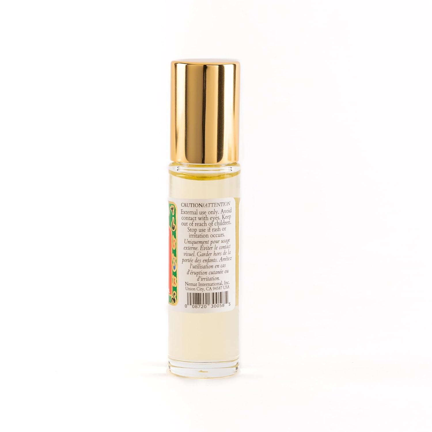 Nemat Amber Perfume Oil Roll-On for Women & Men, 10 ml | Long lasting fragrance, Alcohol free, Essential oil based, Vegan formula, Clean scent, Unisex body oil