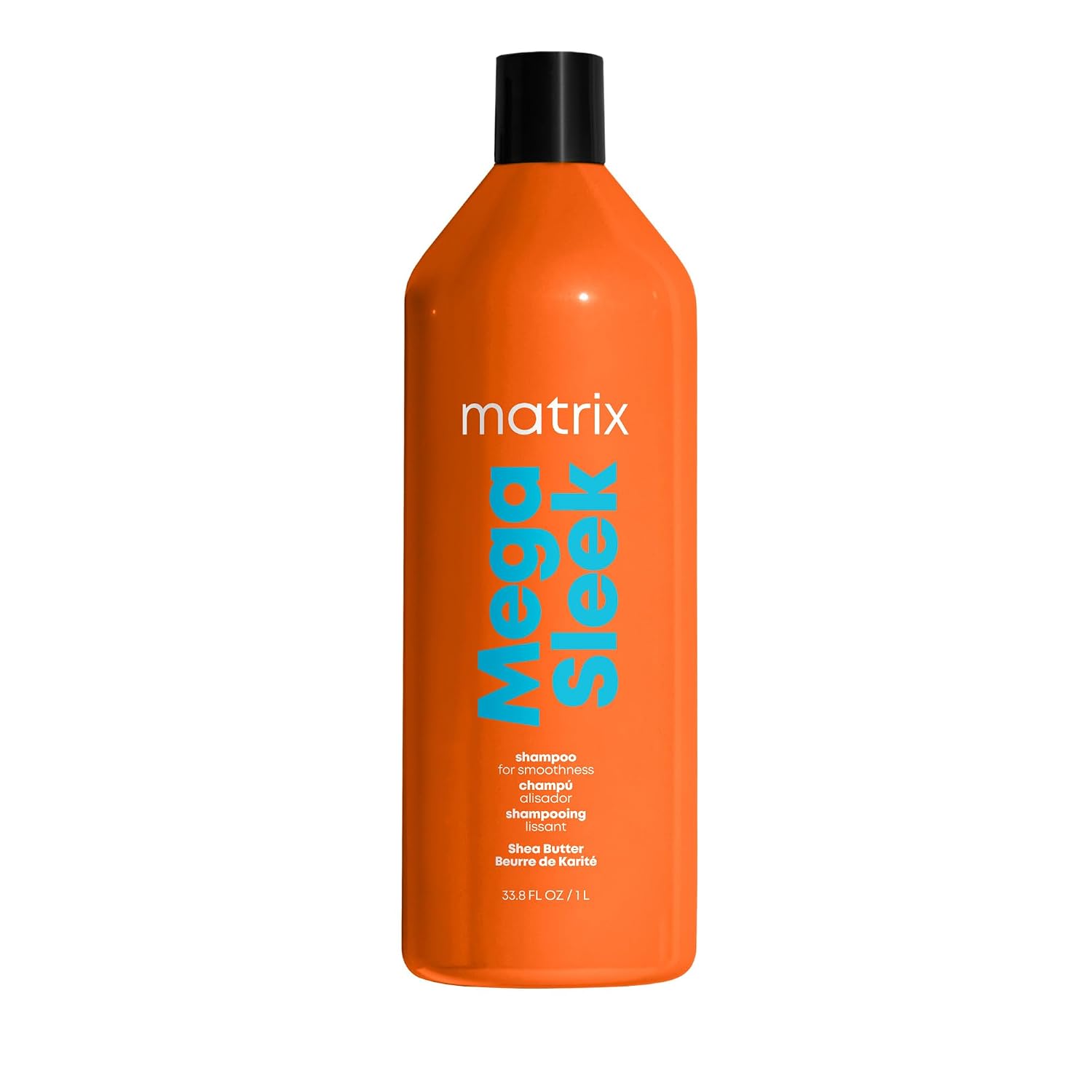 Matrix Mega Sleek Shampoo - Smoothing and Detangling, For Dry, Damaged & Frizzy Hair