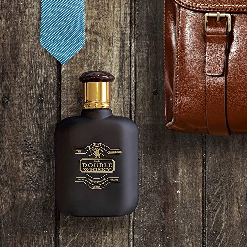 DOUBLE WHISKY Eau de Toilette for Men – Elegant and Masculine Scent with Apple