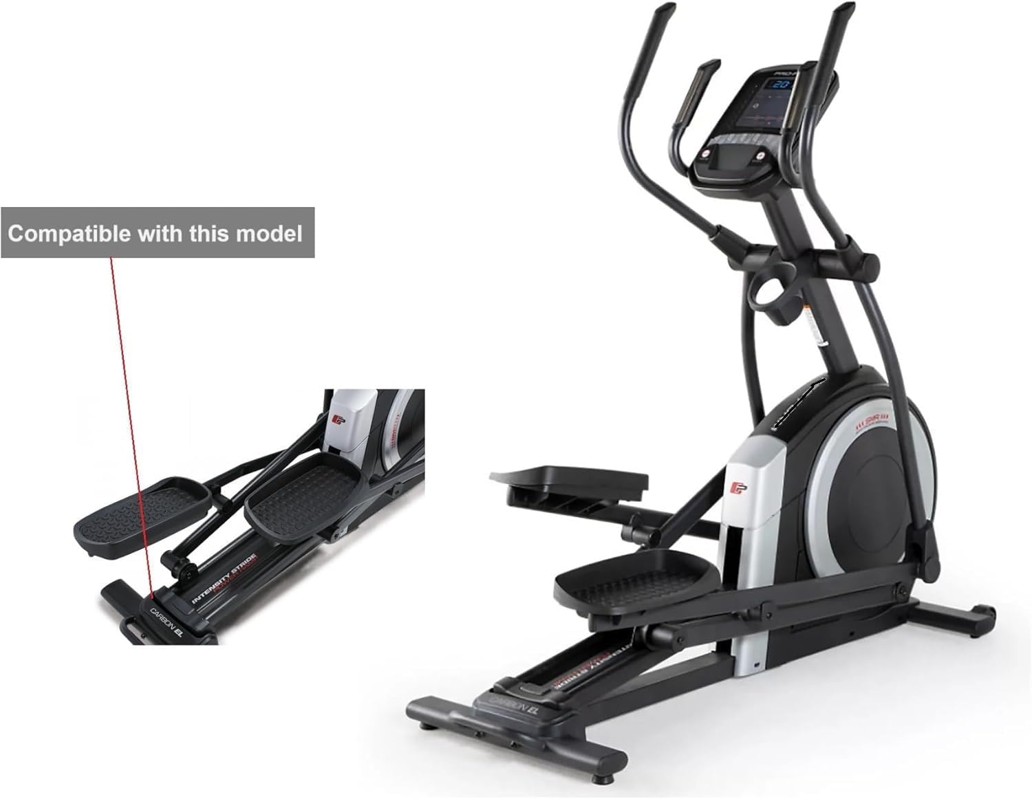 AC Adapter Compatible with ProForm Carbon EL Elliptical