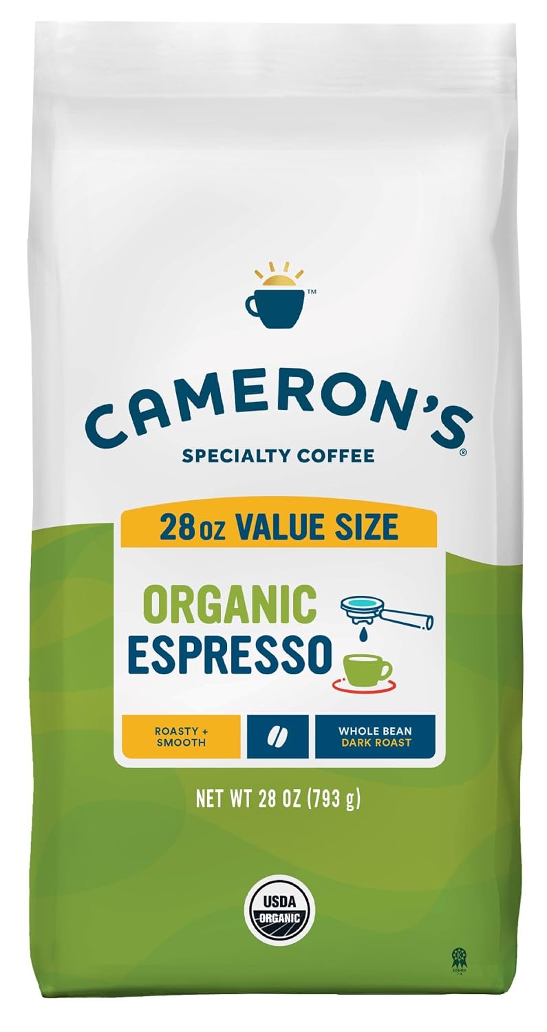 Cameron's Coffee Roasted Whole Bean Coffee, Flavored, Vanilla Hazelnut, 4 Pound