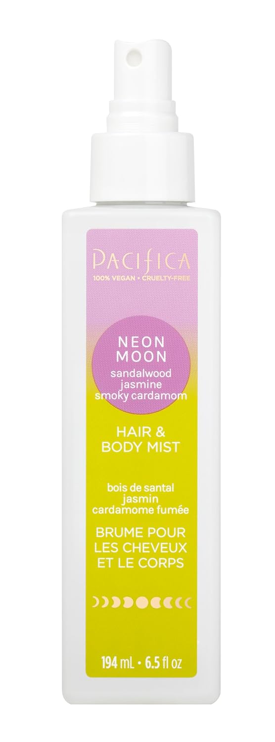 Pacifica Island Vanilla Hair Mist Perfume and Full Body Spray for Women - Fragrance Spray for A Mood-Lifting Experience, Paraben-Free, Clean Beauty No Alcohol, Vegan & Cruelty-Free, 6 oz oz