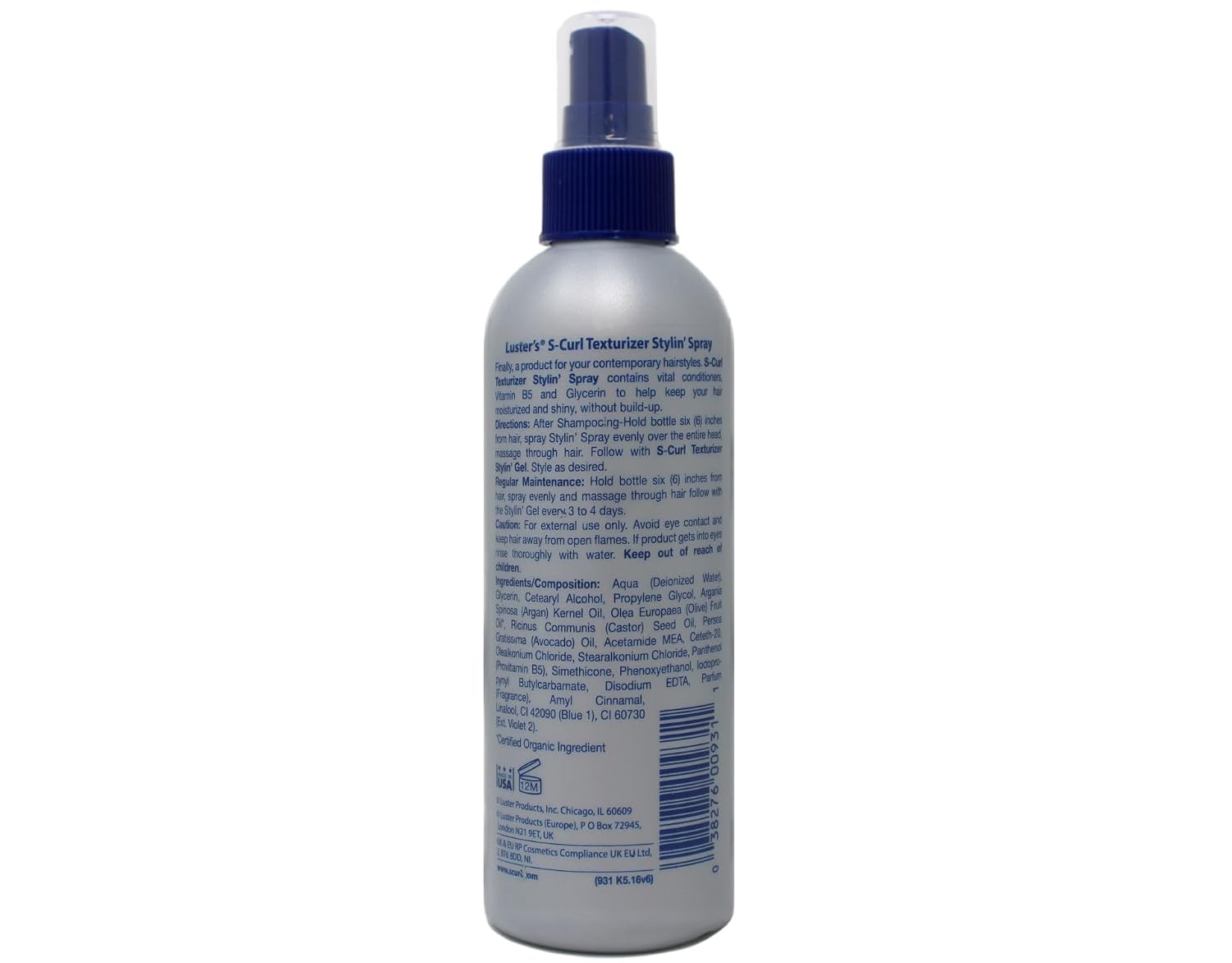 Lusters S-Curl Texturizing 8 Ounce Styling Spray Pump (235ml) (2 Pack)