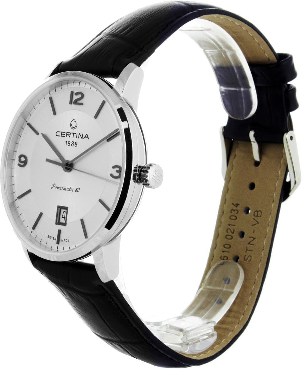 Certina DS Caimano Automatic Silver Dial Men's Watch C035.407.16.037.00