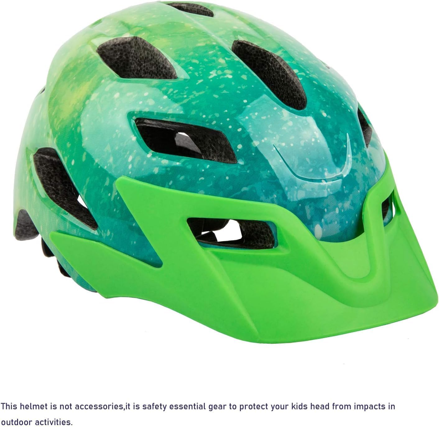 Kids Helmet, SIFVO Kids Bike Helmet Boys and Girls Bike Helmet with Cool Visor Helmet for Kids 5-14