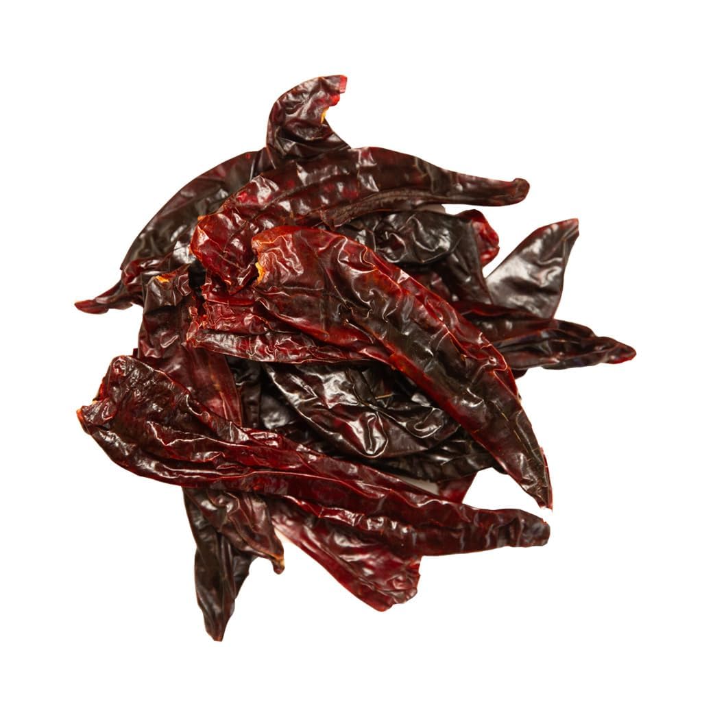 4oz California Dried Whole Chile, Anaheim pepper